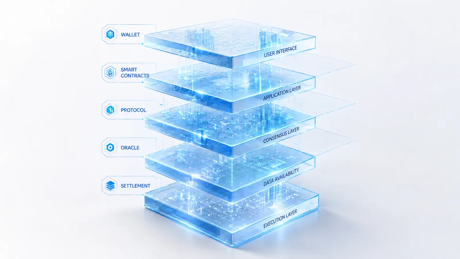 Layered precision panels representing engineering discipline