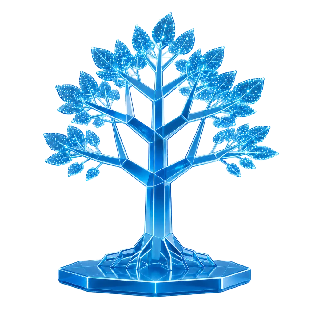 Bridgetree illuminated tree